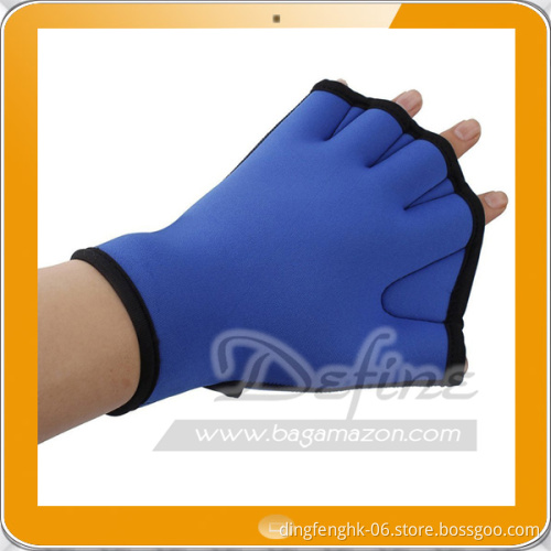 Aquatic Fitness Neoprene Webbed Swim Training Gloves